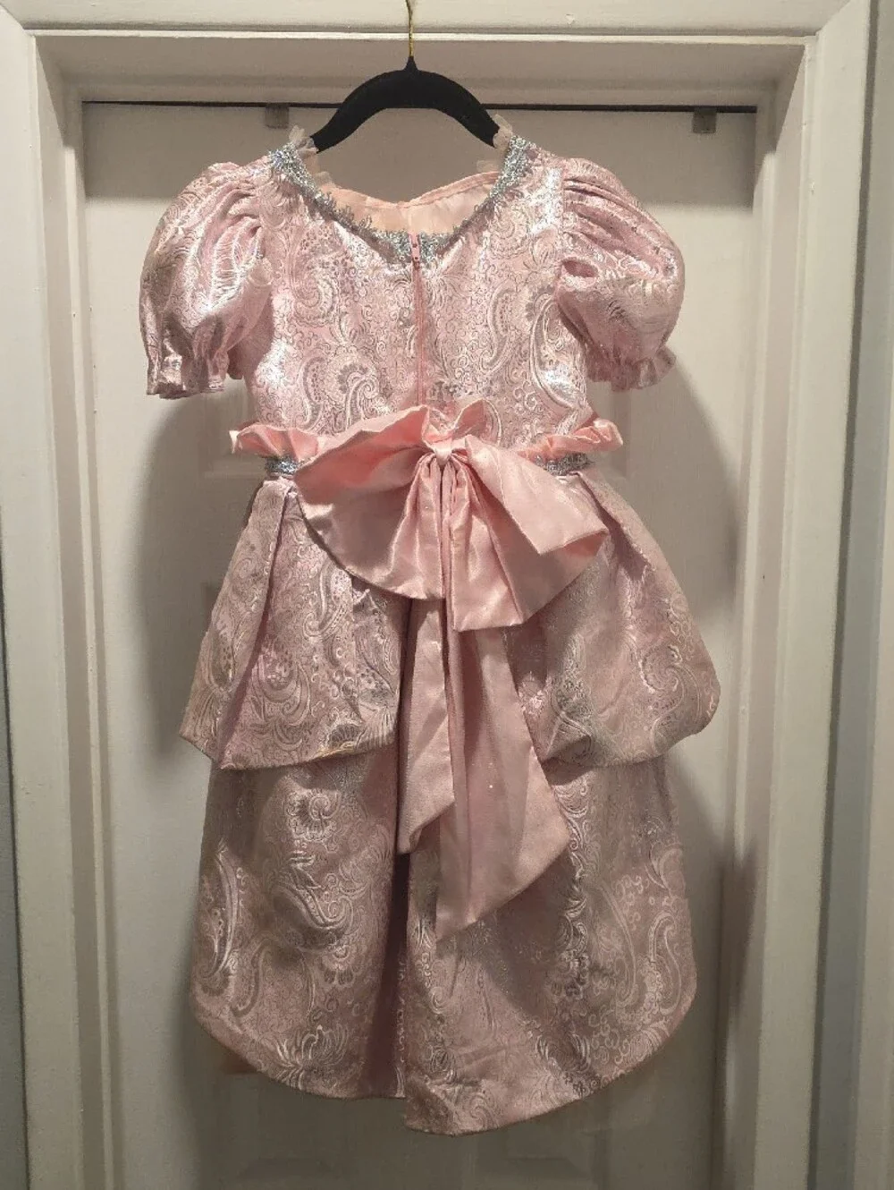 Chasing Fireflies Pink and Silver Tulle Princess Costume